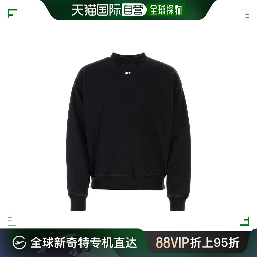 韩国直邮OFF WHITE24SS毛衣男OMBA054S24FLE004 1001BLACK 男装 针织衫/毛衣 原图主图