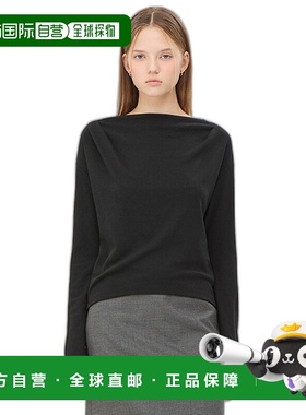 韩国直邮SISLEY 女士女装T恤 SATS33461BK高档舒适 时尚简约百搭