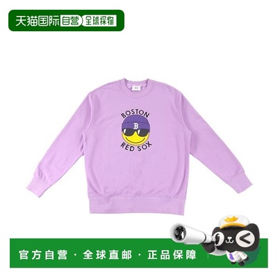 韩国直邮MLB MLB Official Smile Overfit Man-to-Man 3AMTN0424-