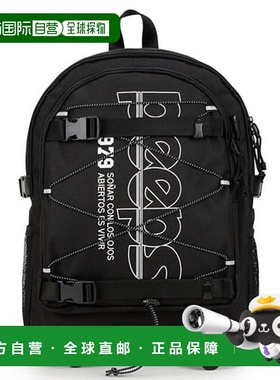 韩国直邮PEEPS 外出行便携通勤百搭progressiveBP(bk)双肩包