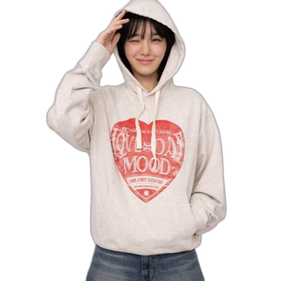 韩国直邮SATUR设计师款大气简约日常休闲个性卫衣SA23FWUH15MI