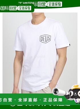 韩国直邮DEUS坎珀当地址男士纯棉T恤