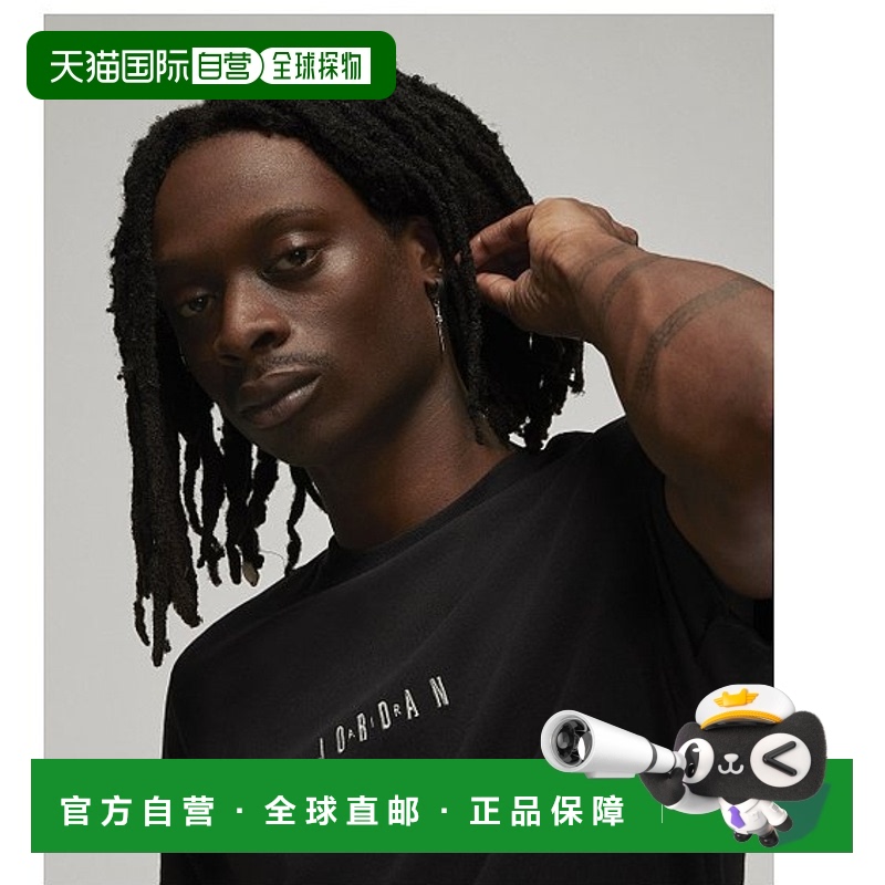韩国直邮NIKE 男士T恤 DM3182-010 M J EMB JORDAN AIR CREW耐克