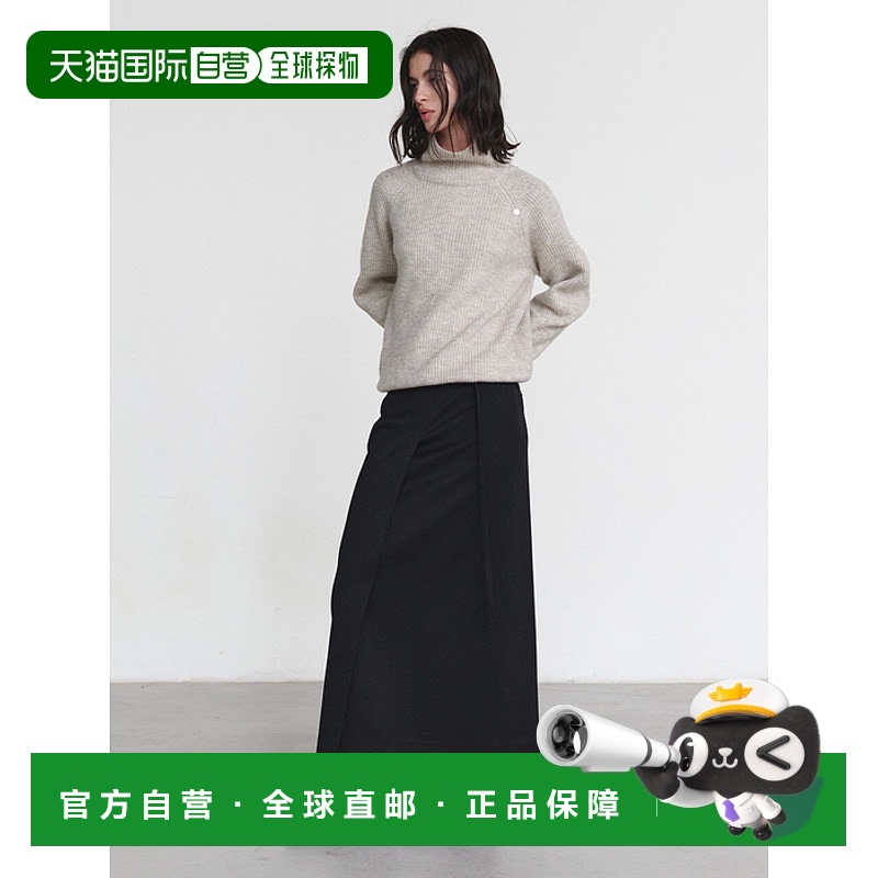 韩国直邮LOEUVRE 女士半身裙 Deep slit Maxi Skirt SW4WS961-10