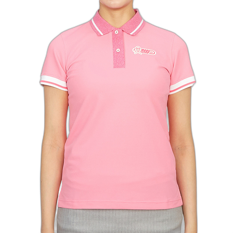 1h可退 韩国直邮MARK & LONA MLW 3B AP08 PINK 女士 半袖T恤衫