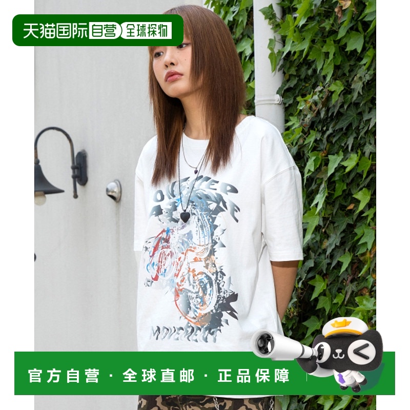 韩国直邮XTONZ 女士女装T恤XTT085WH高档舒适时尚百搭 简约高级感