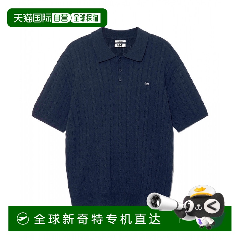 1小时内可退 韩国直邮lee  毛衣短袖针织