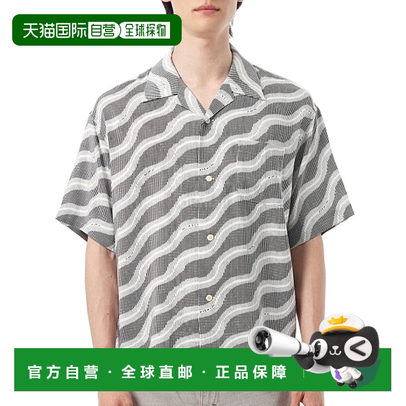 韩国直邮VISVIM COPA 衬衫 春夏 (0125105011001 黑色) 短袖衬衫