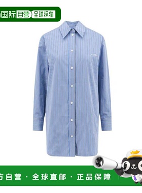 韩国直邮Isabel Marant 衬衫 CH0119FAB1I01I30BU 蓝色 DOM