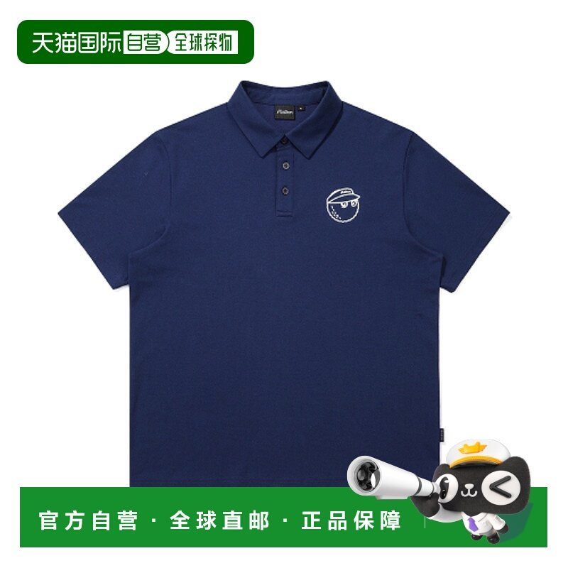 韩国直邮MALBON GOLF男士Polo衫M5121PTS05NVY Malbon Basic CP P