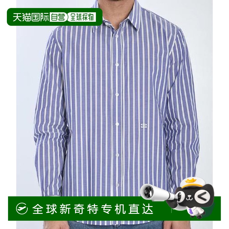 韩国直邮CELINE25SS长袖衬衫男2C9830C92 CBE6