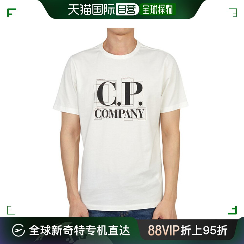 韩国直邮[C.P COMPANY] 30/1图案细节商标细节 14CMTS189A00510