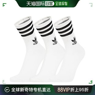运动袜 韩国直邮Adidas 官方产品阿迪达斯 Crew 袜子