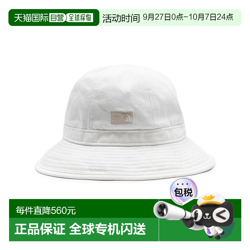 韩国直邮the north face北面紫标牛仔圆帽白色 NN8204N-OW