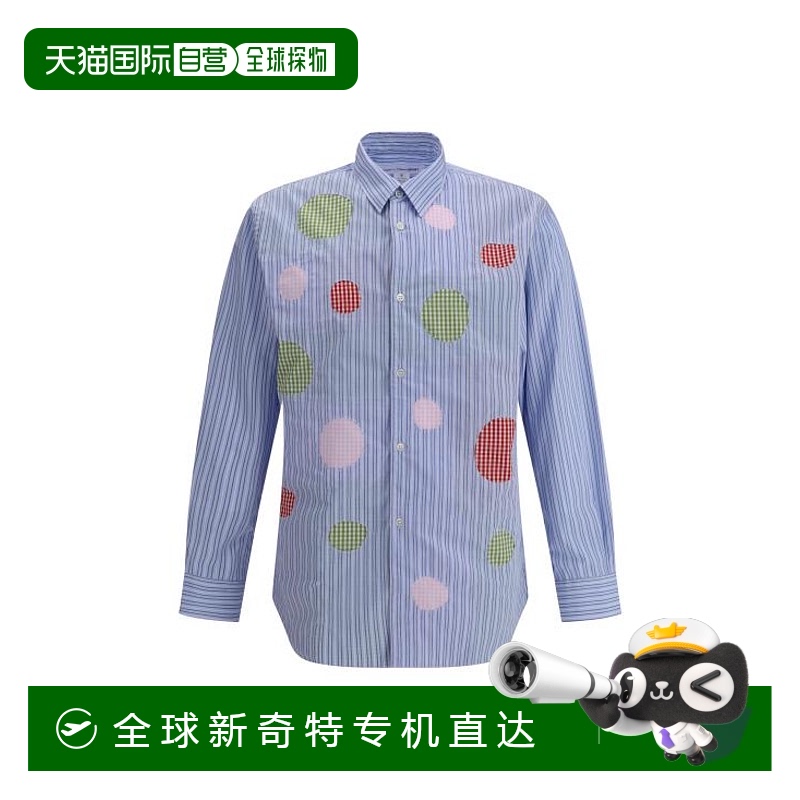 韩国直邮COMME DES GARCONS25SS长袖衬衫男FOB014S25 1LIGHT BLUE