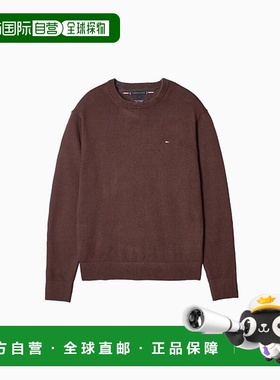 韩国直邮TOMMY HILFIGER 羊绒圆领毛衣 T12F7KPO160MT1GS0
