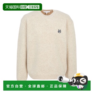 1h可退 韩国直邮maison kitsune 男士 毛衣针织