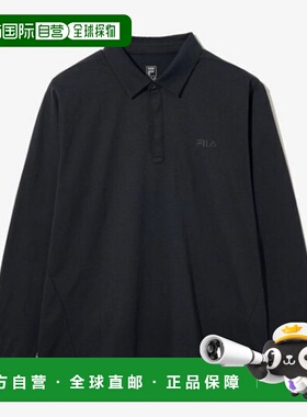 韩国直邮FILA Wheela 弹力卡其长袖T恤 FS253TL02U001001