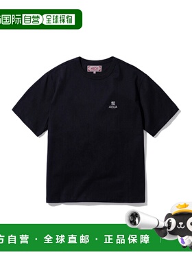 韩国直邮AECA WHITE 男士T恤AWCMSSBDTTSST010C0BA EVERYDAY AECA