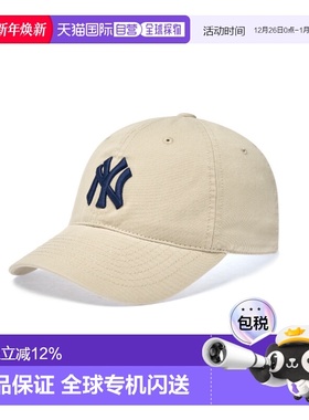 韩国直邮MLB 男女明星同款运动软顶棒球帽鸭舌帽帽子3ACP6601N