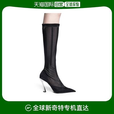 韩国直邮MUGLER24SS靴子女MUSS24SC013CX001 BLACK