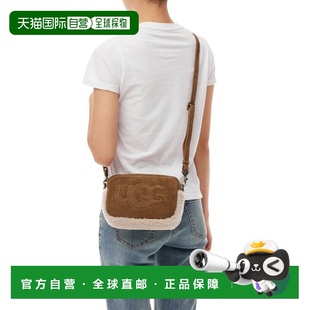 韩国直邮UGG 1113870CHE羊毛羊羔毛斜挎包单肩包手提包 休闲包