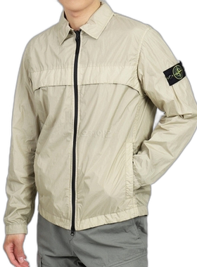 韩国直邮STONE ISLAND 10522 褶皱 Reps R-NY 外套式衬衫 男士夹
