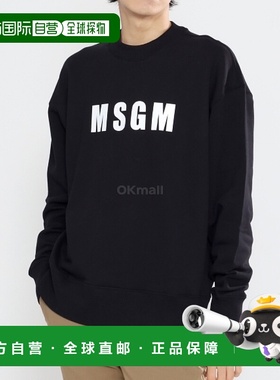 韩国直邮MSGM 3440MM162 237000 99 男士长袖圆领T恤