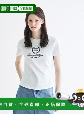 韩国直邮TOMMY HILFIGER 女士女装T恤T22E1TTO056WT1YCF