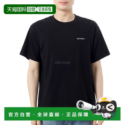 韩国直邮CARHARTT WIP 文字刺绣 T 恤 (I030435 0D2XX)