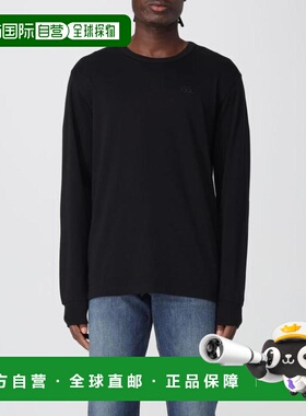 韩国直邮Diesel 长袖 T 恤 A181420AIJU9XX 黑色 DOM