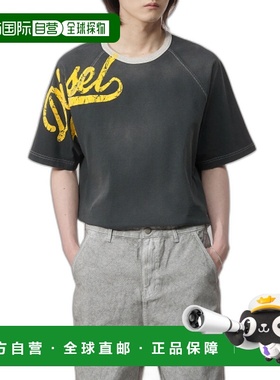 韩国直邮DIESEL 男士T恤A129250CLAE9XXSS24短袖