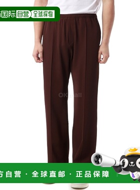韩国直邮NEEDLES WU 直筒裤 PE/R/PU 骑兵斜纹布 - 棕色 (PU214)