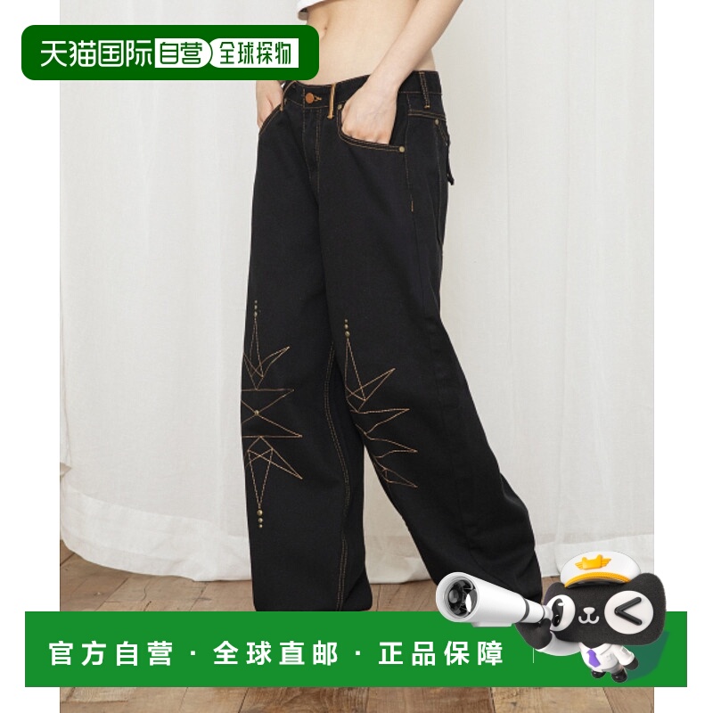 韩国直邮XTONZ 女士女装休闲裤WXP014BK 正品休闲时髦外穿显瘦