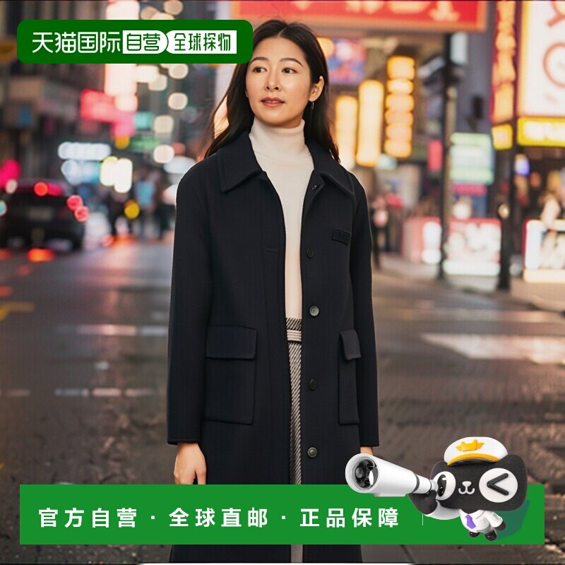 韩国直邮[ITMICHAA] 女士毛呢外衣(ITOBYHL750)新款大衣呢大衣