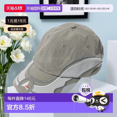韩国直邮ROA PURSUIT 六片帽 (YBUW213FA08-GRY0001) 帽子