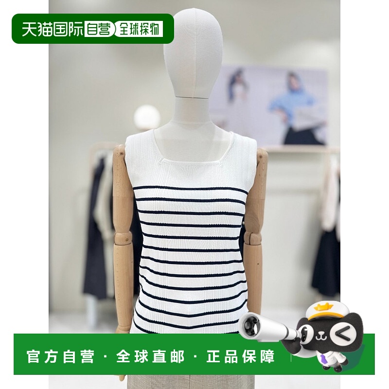 韩国直邮JJ JIGOTT [釜山] [JJGOTT] 罗纹双向无袖针织衫 GR6A1PO