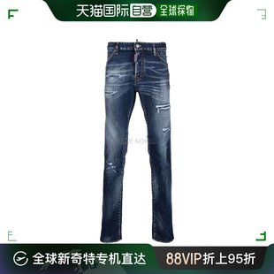 棉裤 乐天百货 22SS DISTRESSED 韩国直邮DSQUARED2 男士 瘦款