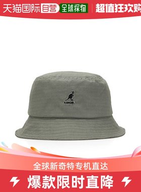 韩国直邮KANGOL 时尚百搭刺绣袋鼠标志渔夫帽 军绿色 CA4362AG