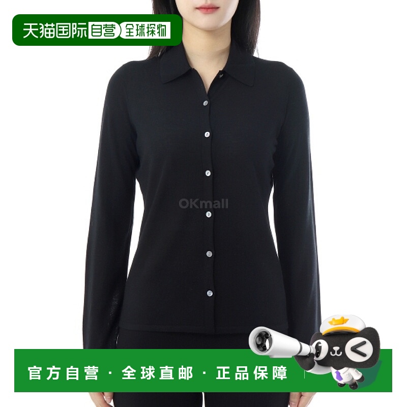 韩国直邮Theory 皇家羊毛针织衬衫 (P0711707 001) 开襟衫