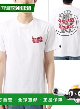 韩国直邮DEUS 狱卒 SAPPY T 恤 (DMP251209C-WHT) 短袖/无袖