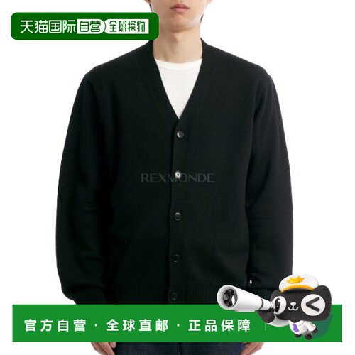 韩国直邮J.LINDEBERG Deno 美利奴羊毛开衫 (FMKW15267-9999) 开