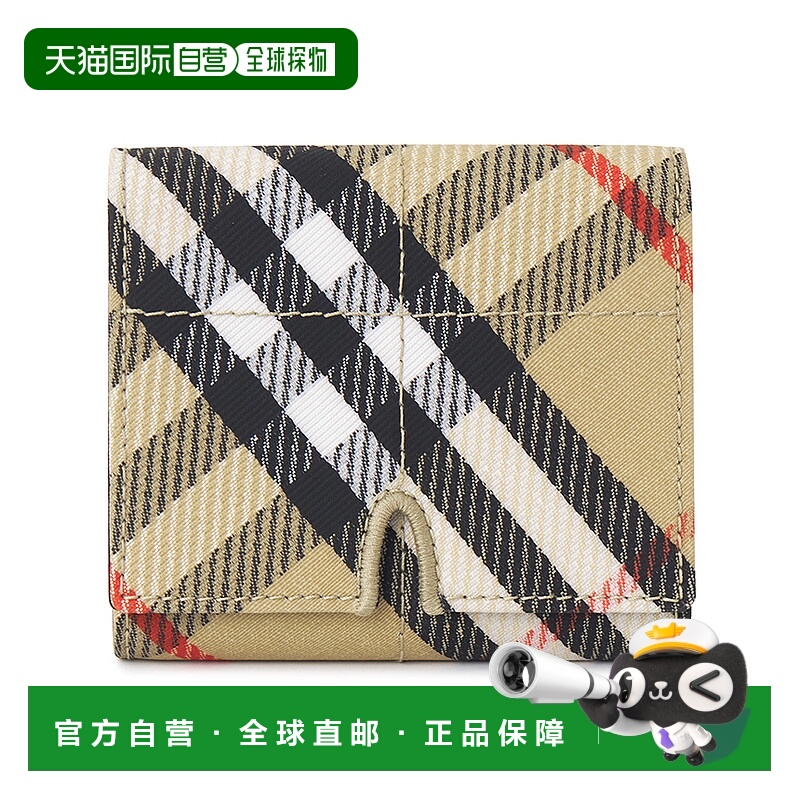 1h可退 韩国直邮burberry 女士 钱包短款博柏利