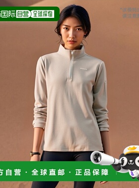 韩国直邮[EIDER]女士 门襟拉链长袖T恤  DWW23281