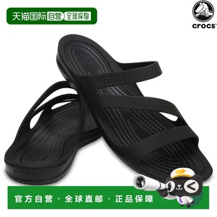 韩国直邮crocs Swiftwater 凉鞋/女士拖鞋 Aqua Aquatic 203998-0