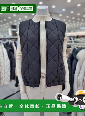 韩国直邮THE IZZAT 羊毛和羊绒撞色软垫背心 INAA0VT01