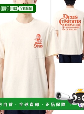 韩国直邮DEUS 猛禽 T 恤 (DMP251947B-DWH)