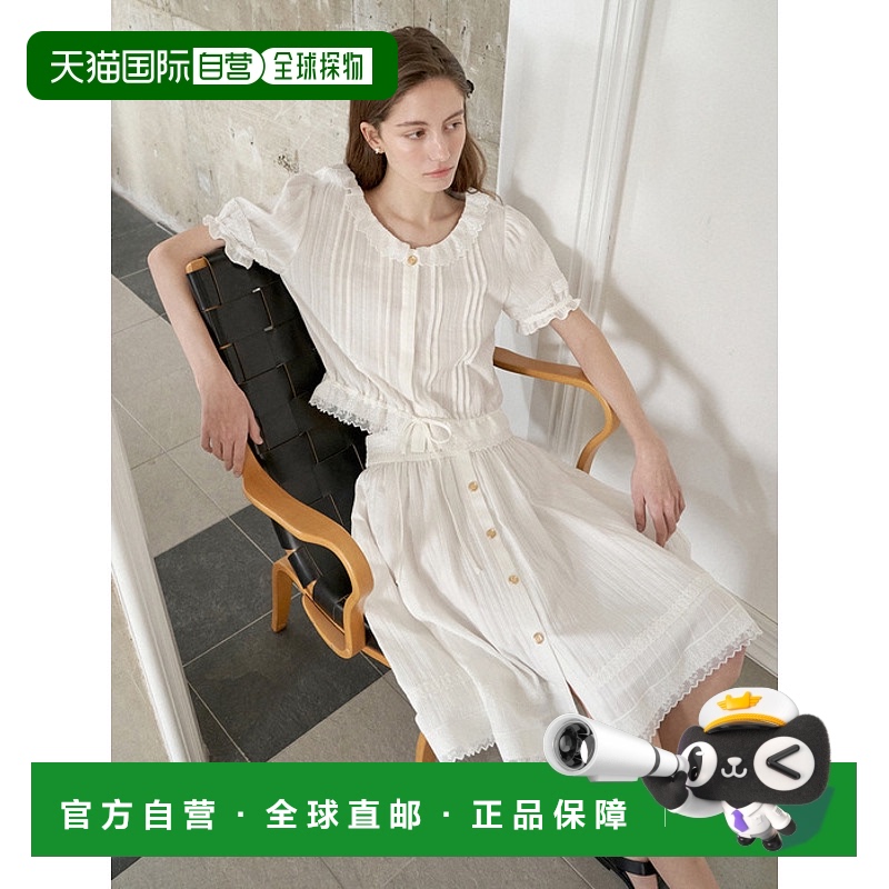 韩国直邮LEMEME法式新款浪漫休闲复古气质女款半身裙305846422