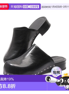 韩国直邮OUR LEGACY NAOTO CLOG 黑色柔软牛皮 (A2257NCB) 骡子