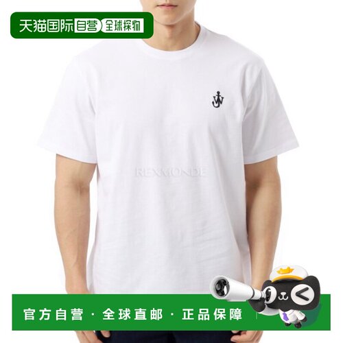 韩国直邮JW ANDERSON 锚刺绣 T 恤 (JT0257-PG1510-001)短袖